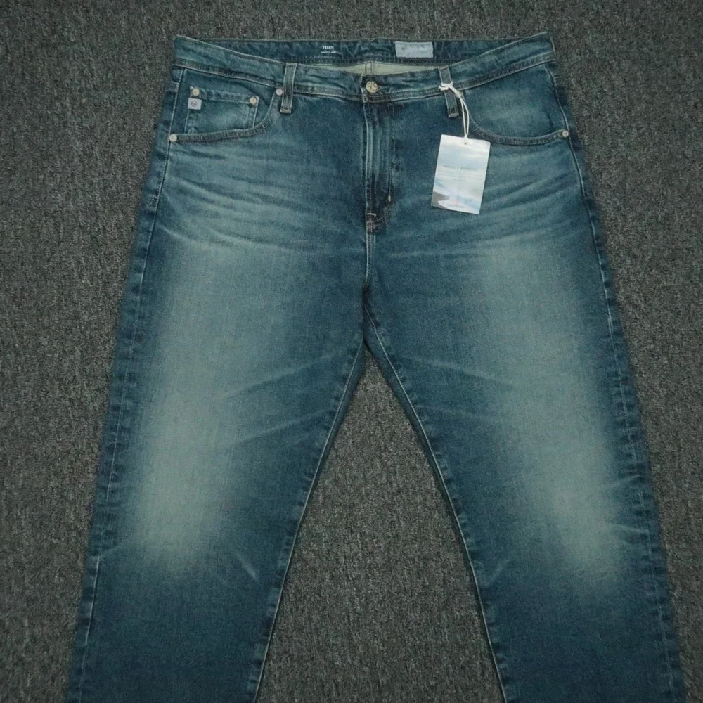 AG Adriano Goldschmied Jeans Mens 38x33 Tellis Modern Slim Stretch Denim 360 NWT